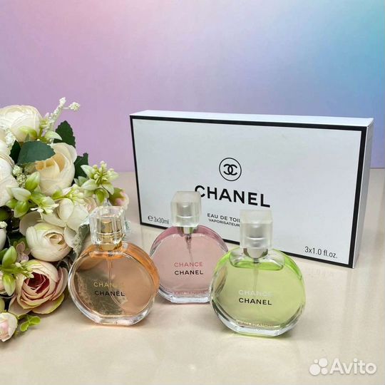 Набор Chanel Chance 3х30 мл