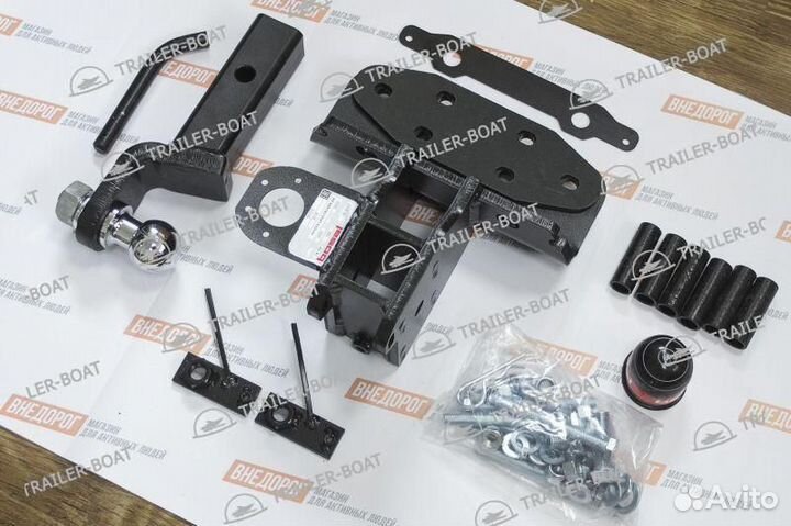 Фаркоп Toyota Hilux Surf 2002-2009, под квадрат, 24760