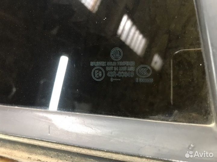 Форточка двери задняя правая Skoda Octavia A5