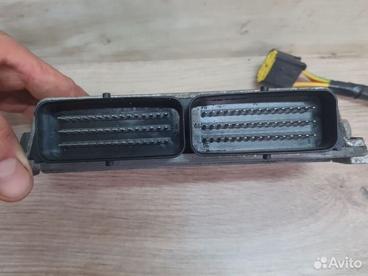 Блок управления двигателем nissan almera g15 АКПП