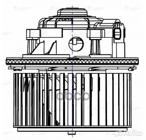 Мотор печки chevrolet tahoe (06) /Cadillac Esca