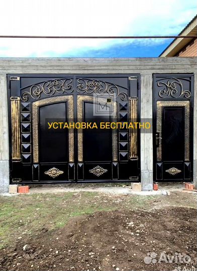 Качественные Ворота в Буйнакске на заказ