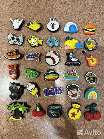 Джибитсы crocs набор