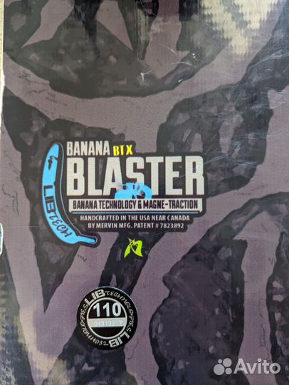 Доска LibTech Banana 110 + боты DC + крепы Burton