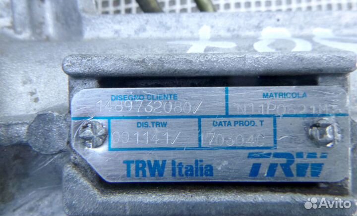 Пежо 807 рулевая рейка