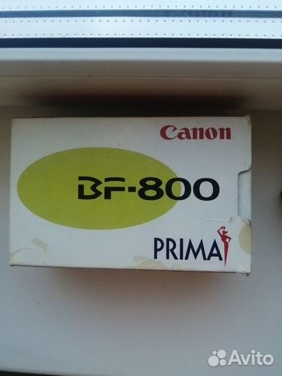 Canon prima BF-800 пленочный фотоаппарат