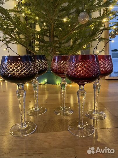 Хрустальные бокалы гдр