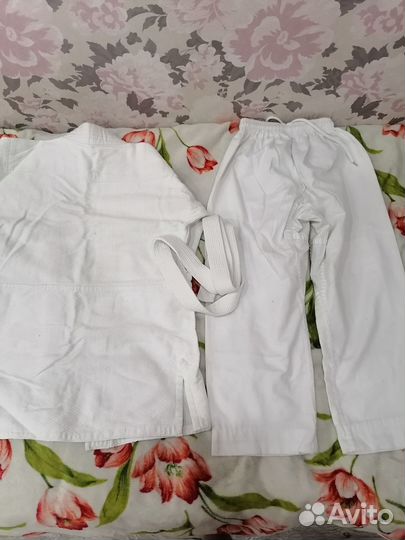 Форма для занятий джиу джитсу для ребёнка 7-9 лет