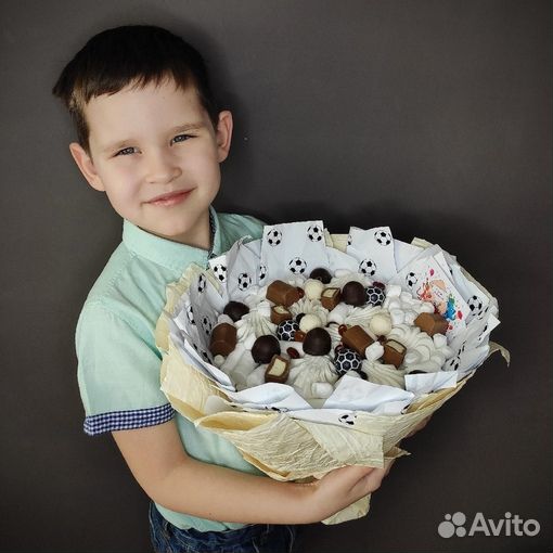 Подарок, съедобный букет