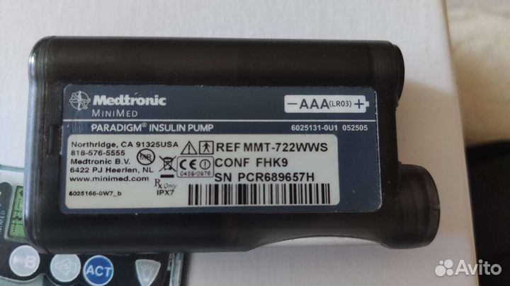 Инсулиновая Medtronic 722
