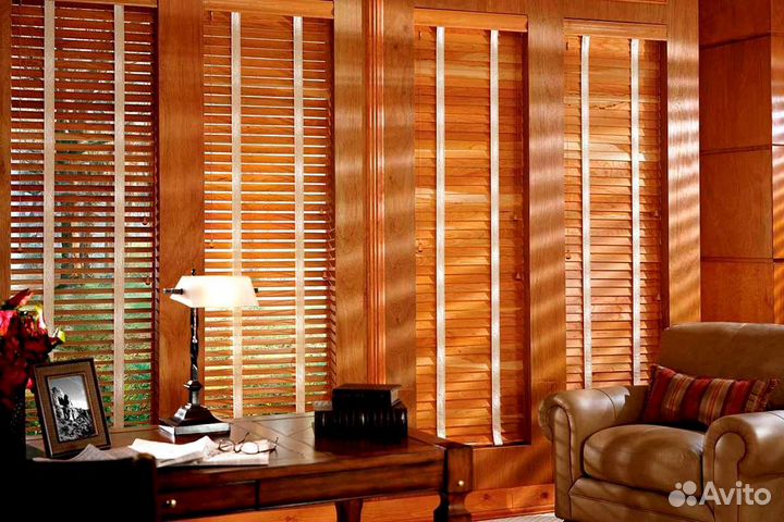Деревянные жалюзи