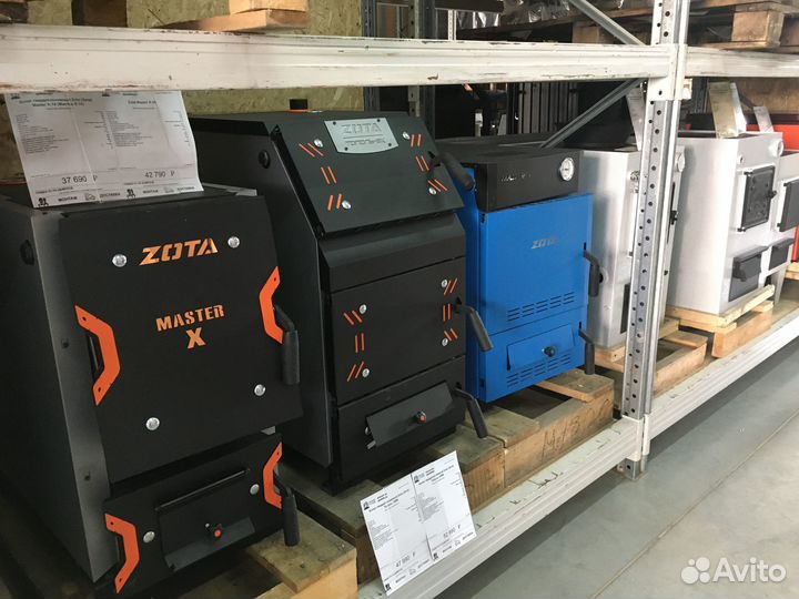 Котел твердотопливный