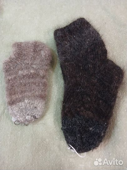 Носки из собачьей шерсти