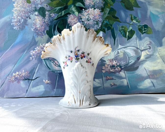 Антикварная ваза фарфор