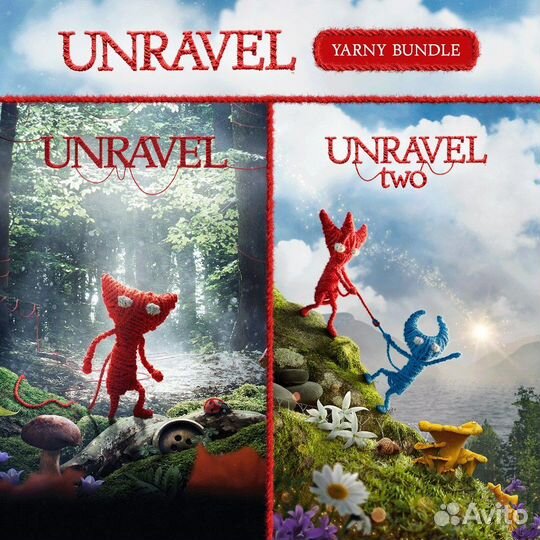 Unravel Набор 2в1 PS4/PS5 (EN)