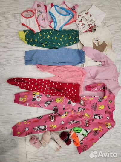 Отдам бесплатно детские вещи 80-86р