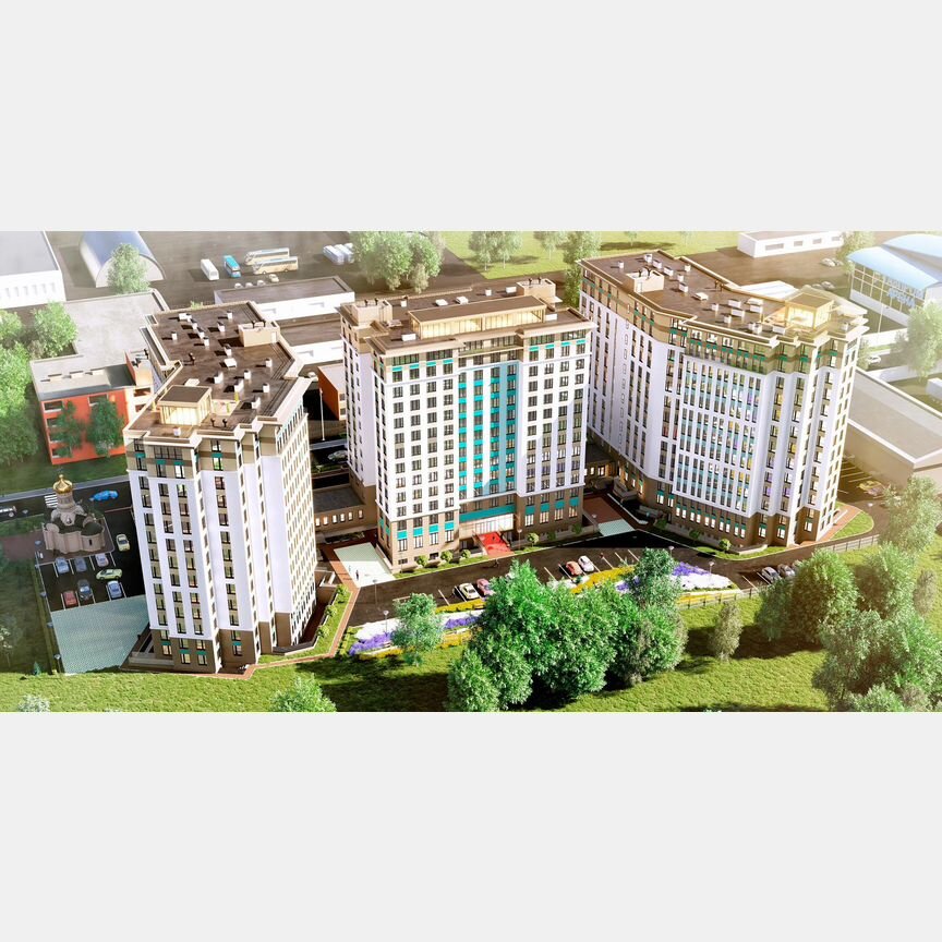 1-к. апартаменты, 25,9 м², 13/13 эт.