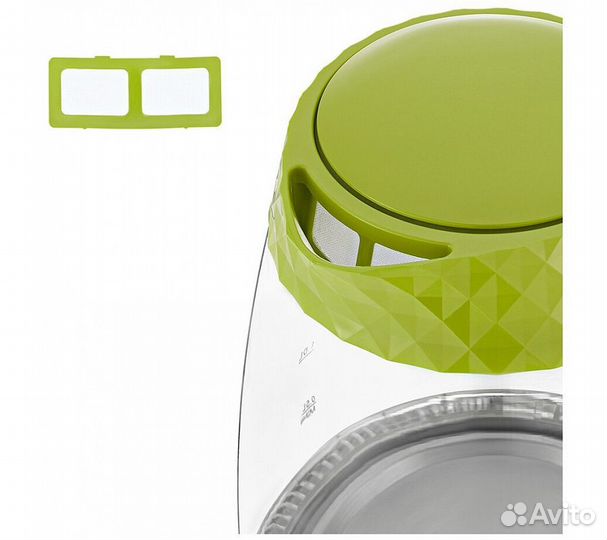 Чайник Kitfort кт-6123-2 салатовый