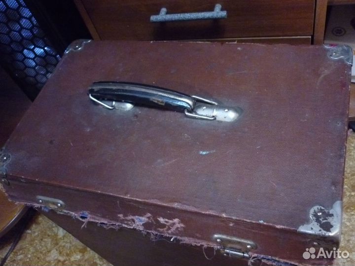 Саквояж СССР, вертик., чемодан РСФСР большой