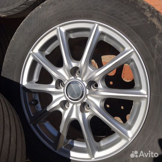 Диски литые R15 5x114,3 Bridgestone из Японии