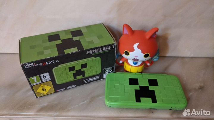 New Nintendo 2DS XL creeper edition
