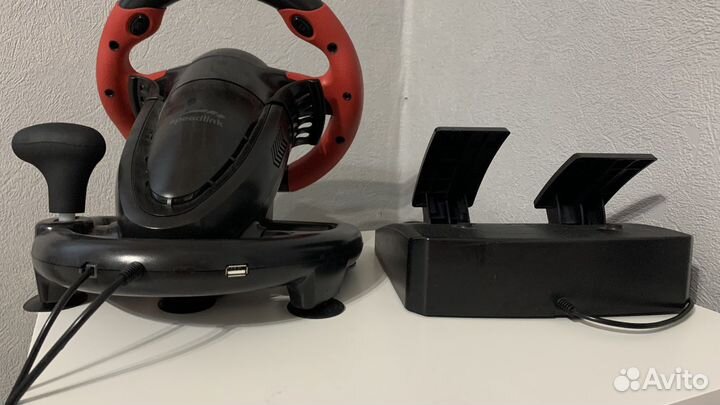 Игровой руль с педалями для PS