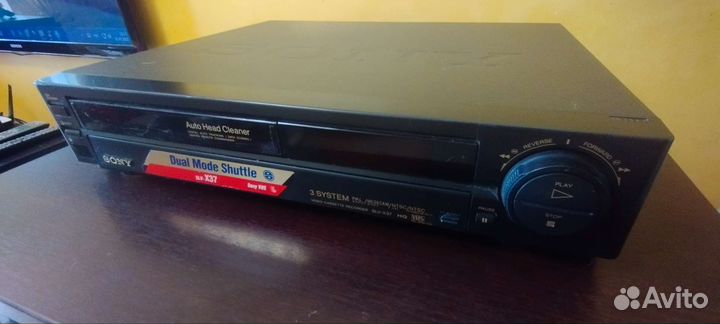 Видеомагнитофон sony slv-x37ps
