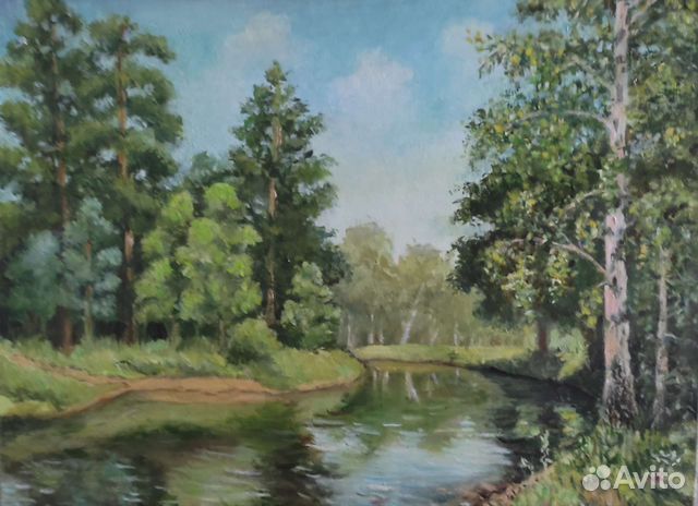 Картина маслом на холсте