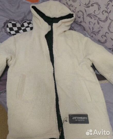 Куртка пуховик женская 46