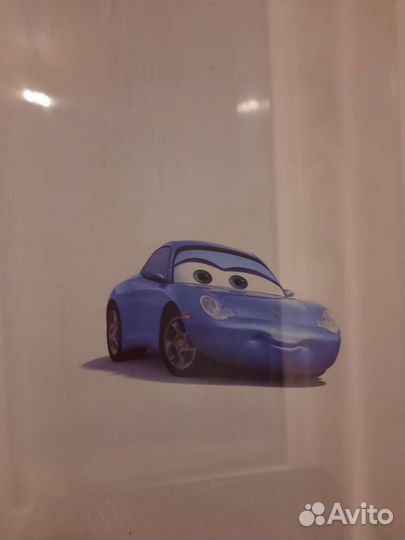 Штора с Тачками