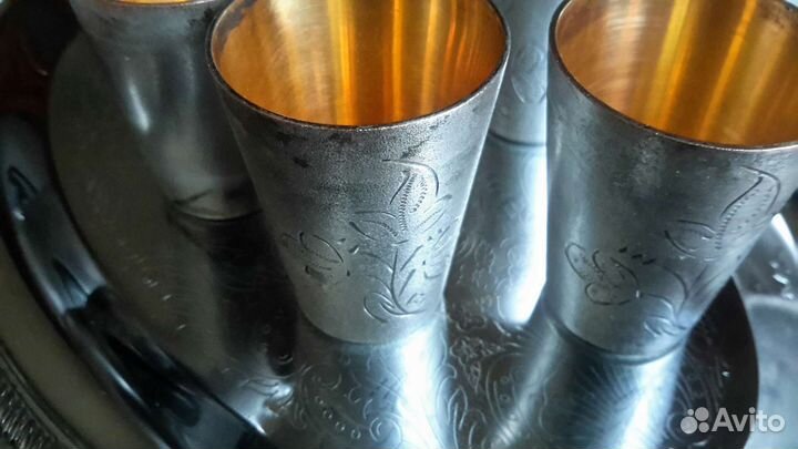 Мельхиор СССР 60-70г. Позолота, серебрение. Винтаж