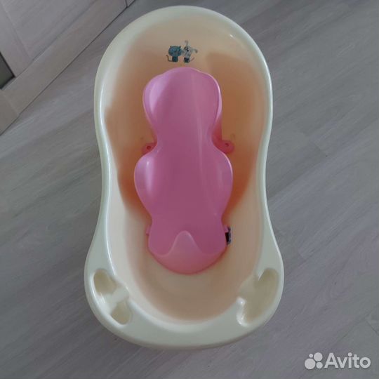 Ванночка для купания с горкой