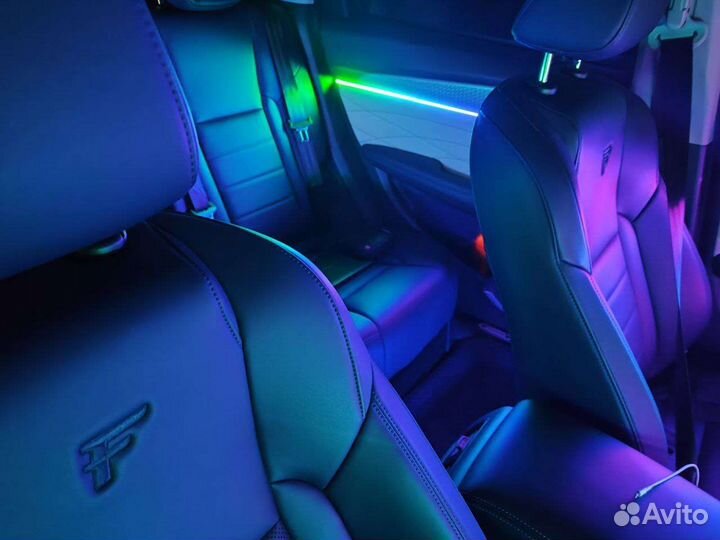 Подсветка салона любого авто. Led Ambient light