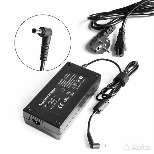 Блок питания для ноутбука Asus 19V 9.5A (5.5x2.5)