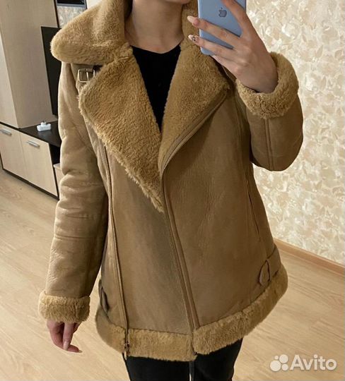 Дубленка Stradivarius