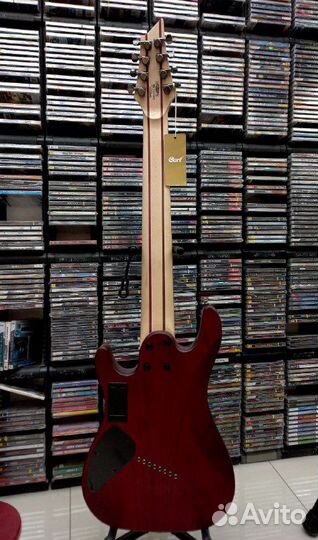 Электрогитара восьмиструнная мультимензурная Cort
