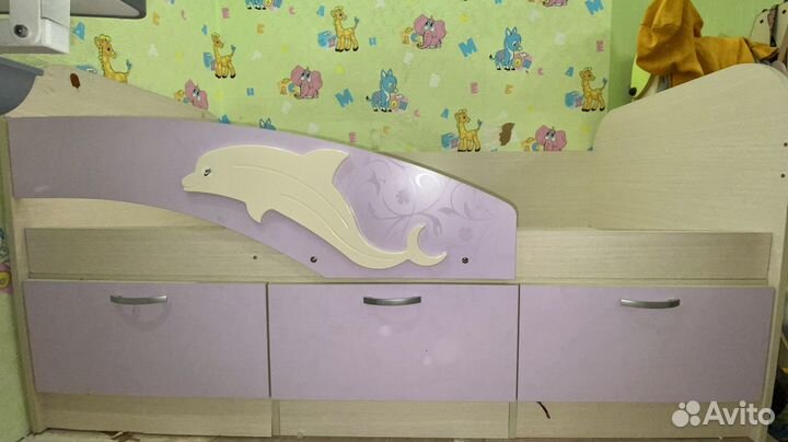 Кровать дельфин 160/80
