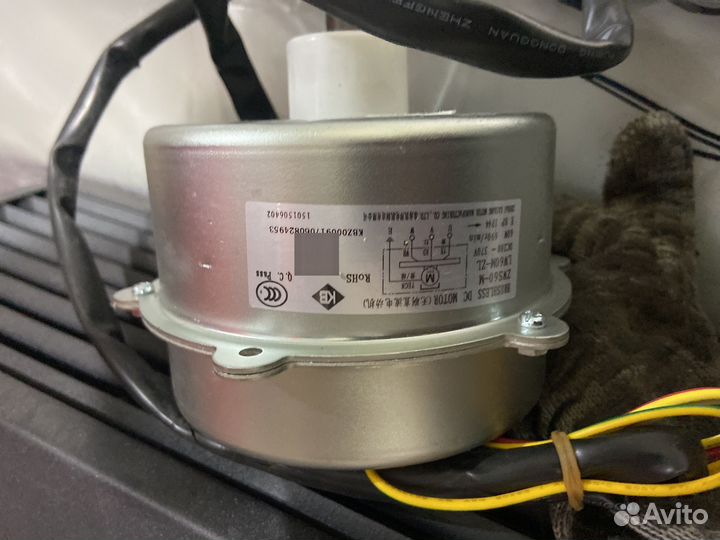 Двигатель внешнего блока