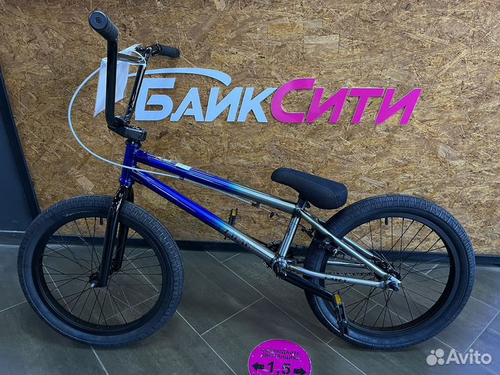 Велосипед BMX TT Duke градиент (фиолетово-серый )