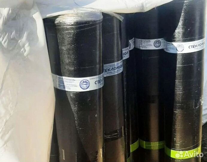 Наплавляемая кровля Стеклоизол хкп сланец серый
