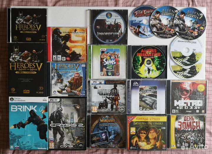 Компьютерные игры на дисках