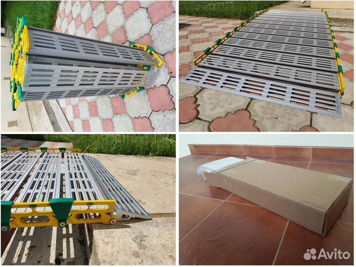 Рулонные пандусы