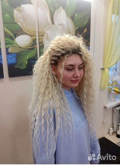 Афронаращивание волос