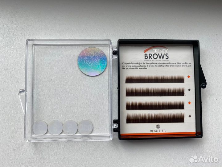 Волоски для наращивания бровей Trend Brows