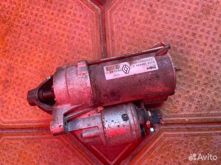 Стартер Ларгус, Renault. к4м и к7м