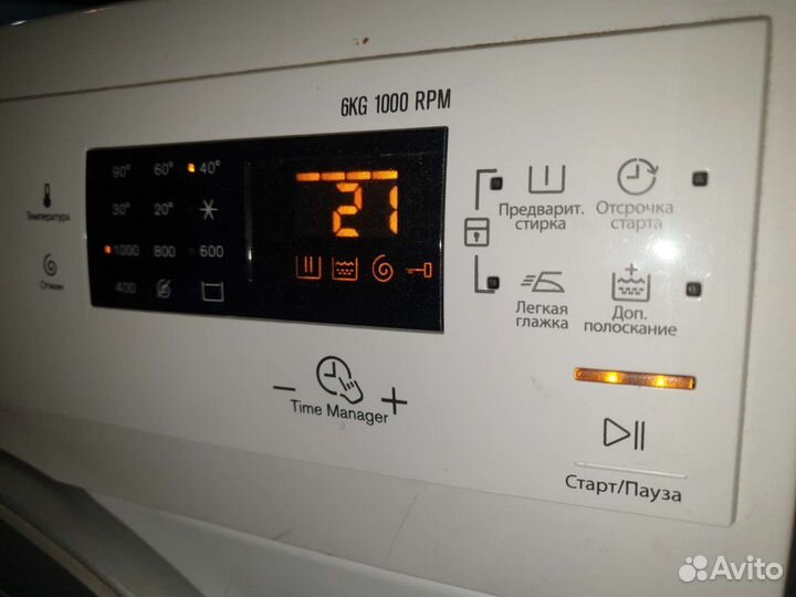 Стиральная машина Electrolux 6кг/доставка