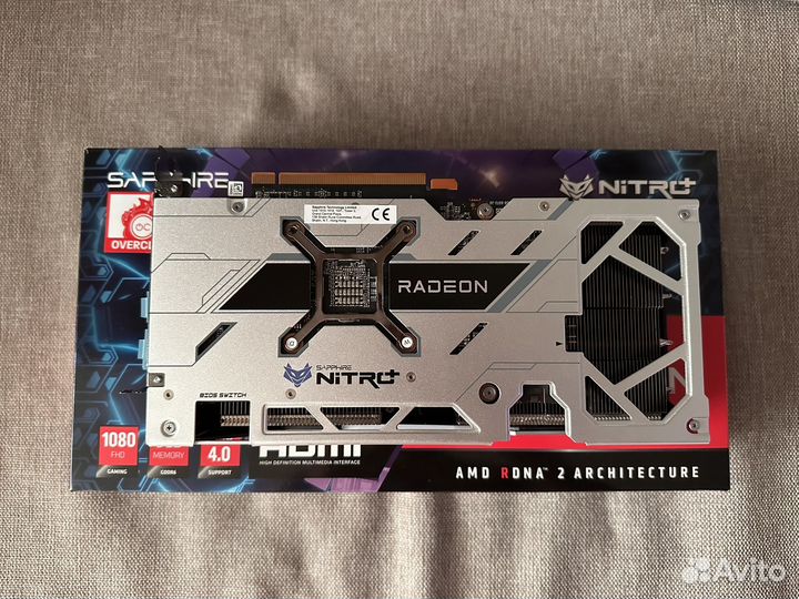 Видеокарта Sapphire AMD Radeon RX 6650 XT nitro+