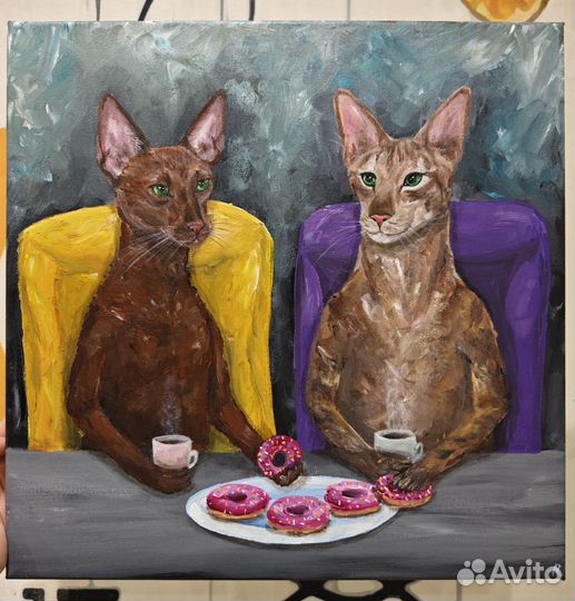 Картина Кот 