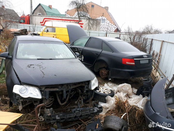Audi A6 2.4 CVT, 2005, битый, 100 254 км
