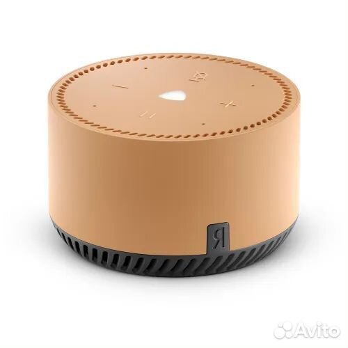 Умная колонка Яндекс Станция Лайт с Алисой, бежевы